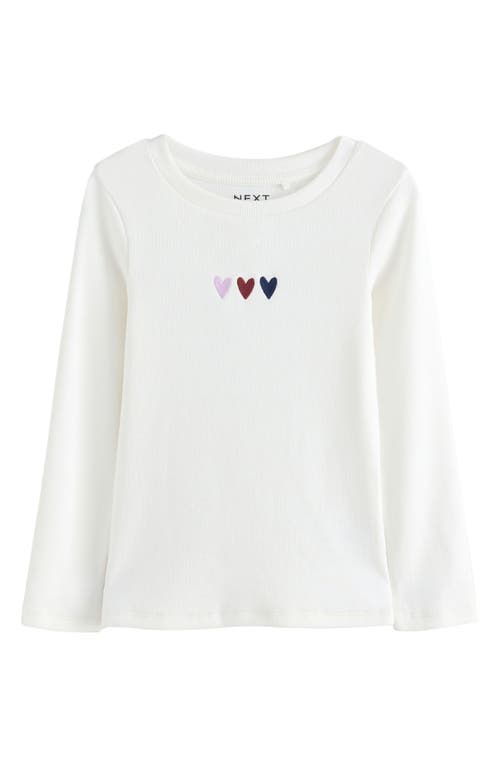 Next Kids' Assorted 4-pack Long Sleeve Rib T-shirts In Multi