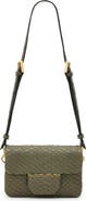 AllSaints Jupiter Snake Embossed Leather Crossbody Bag