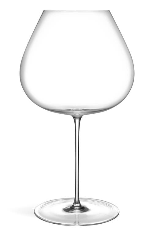 Orrefors Frantzén Set Of 2 Handmade Mature Wine Glasses