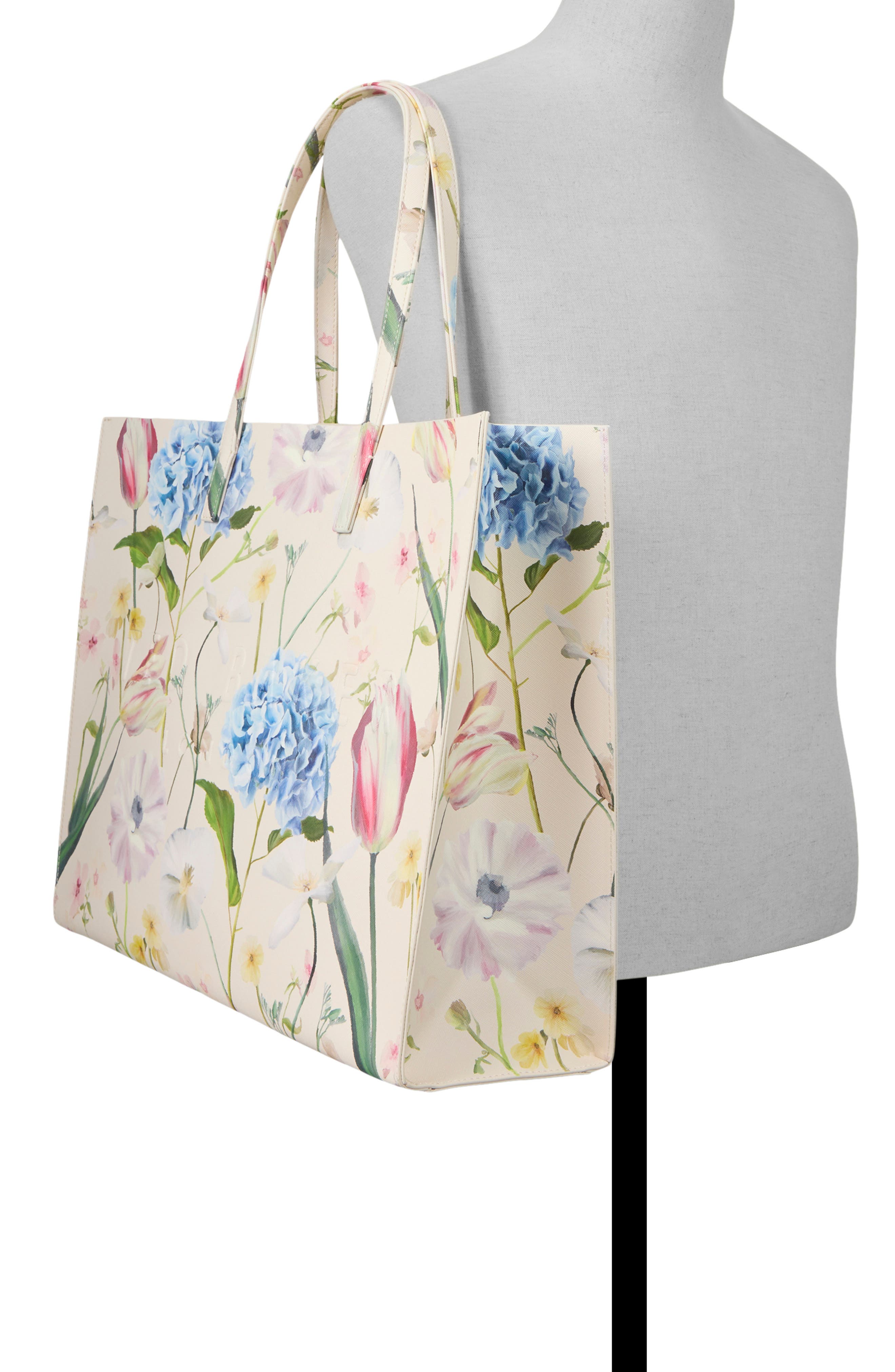 Ted Baker London The Icon Tote Bag, Alternate, color, Pastel Multi