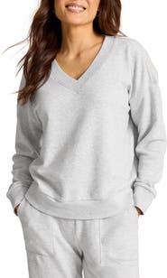 Tommy Bahama Marina del Mar Cotton V-Neck Sweatshirt