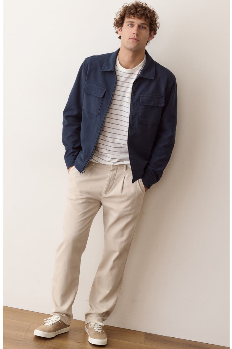 Flex Terry Traveler Jacket, Alternate, color, NAVY