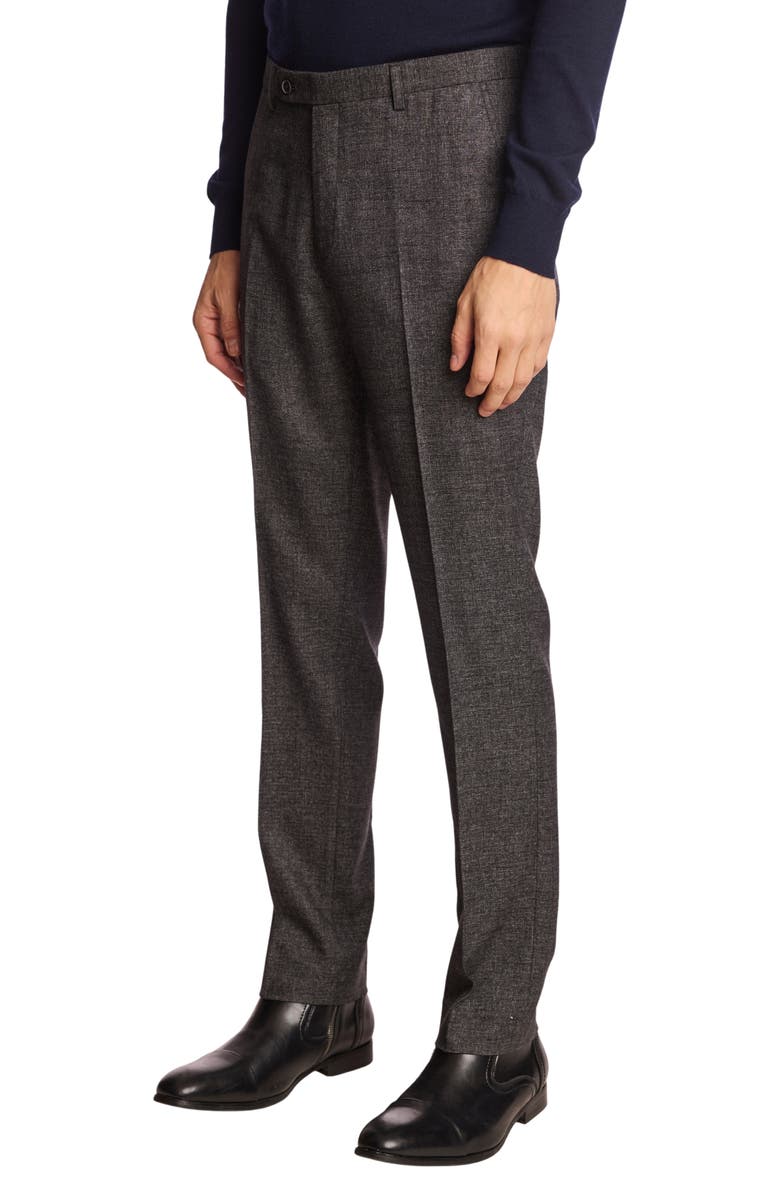 PAISLEY & GRAY Slim Fit Downing Dress Pants, Alternate, color, Charcoal
