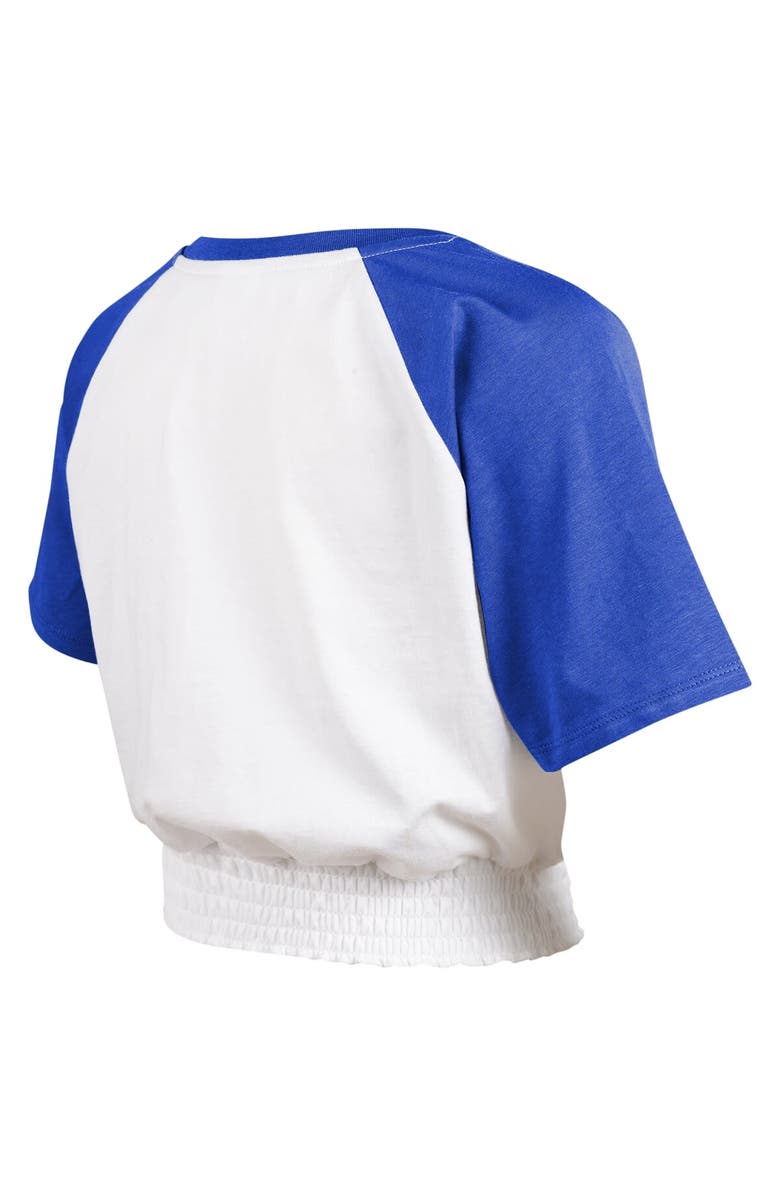 Outerstuff Youth White Chicago Cubs On Base Fashion Raglan T-Shirt, Alternate, color, 