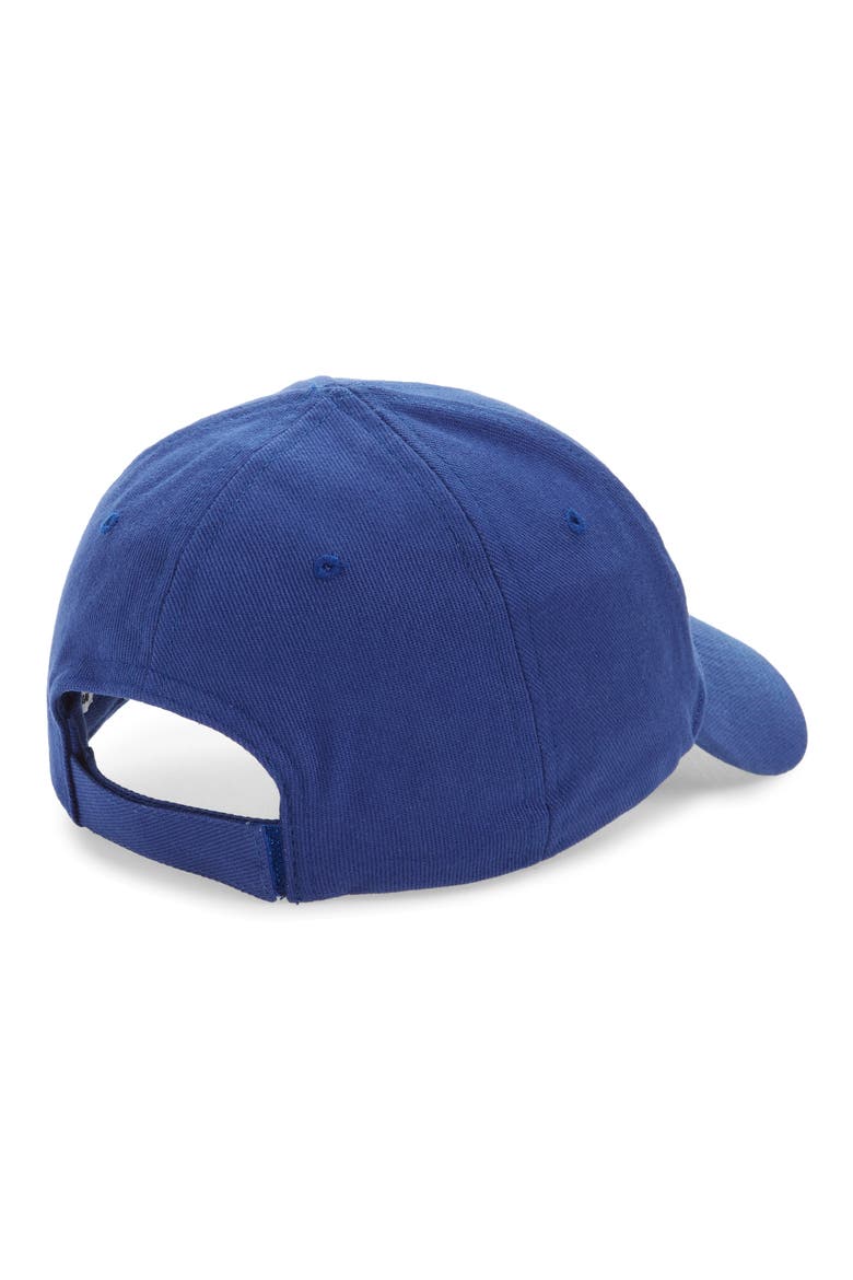 Political Embroidered Logo Baseball Cap, Alternate, color, SAPPHIRE/ WHITE