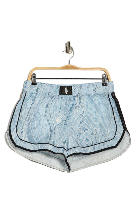 FP Movement Varsity Blues Print Athletic Shorts