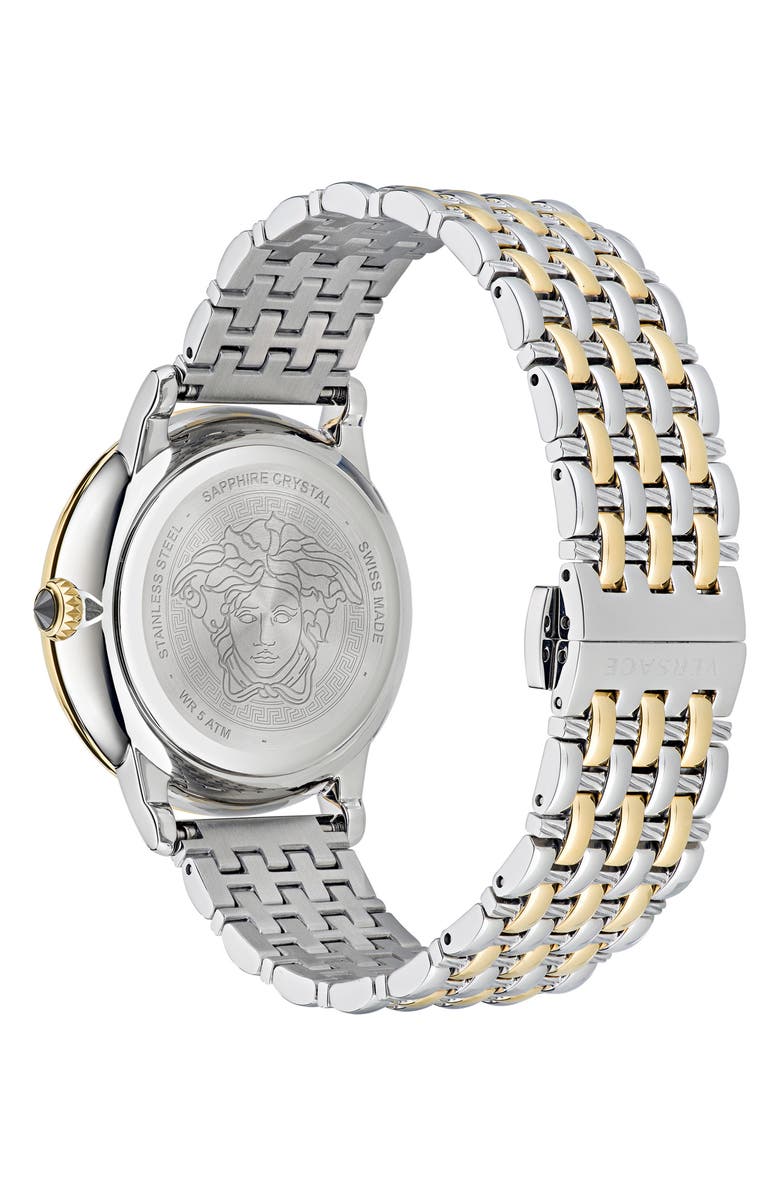 Versace Medusa Alchemy Bracelet Watch, 38mm, Alternate, color,