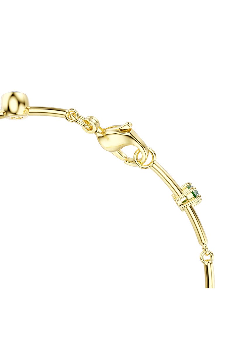 Swarovski Constella Crystal & Zirconia Bracelet, Alternate, color, Gold