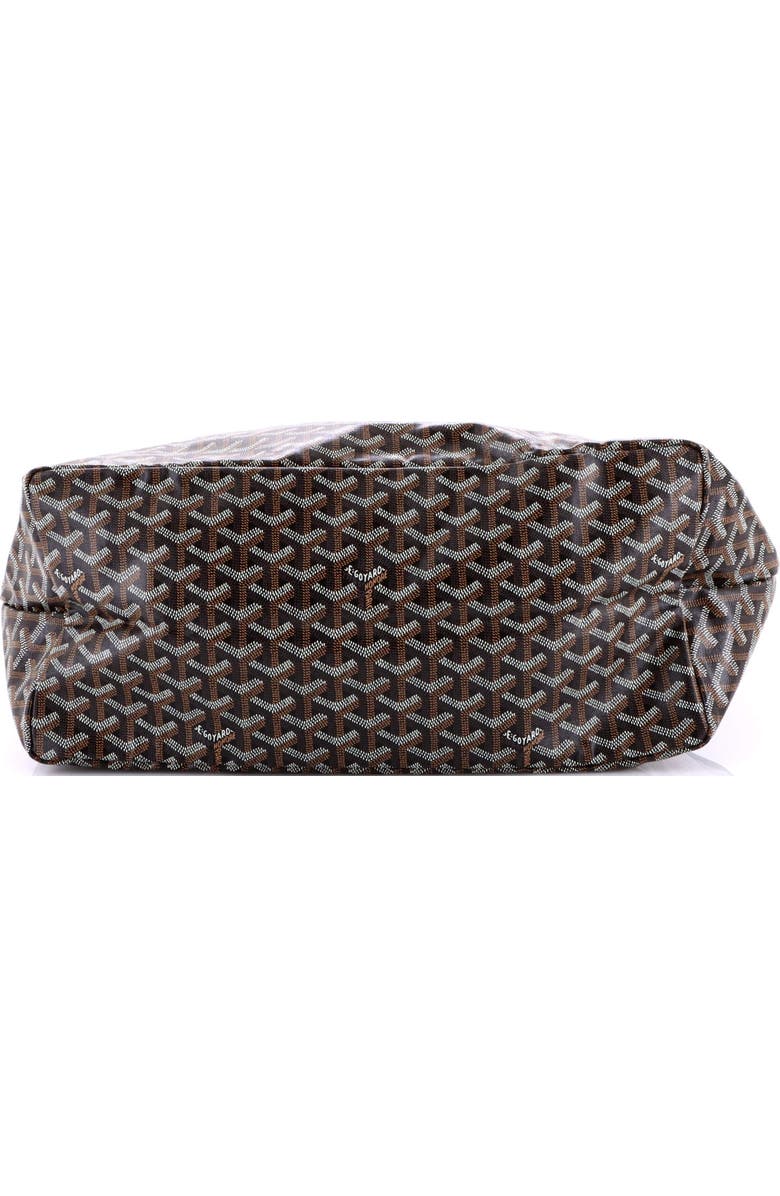 Pre-Owned Goyard Saint Louis Tote Coated Canvas GM, Alternate, color, Black