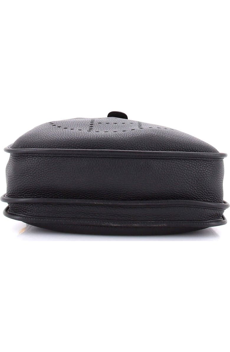 Pre-Owned Hermes Evelyne Bag Gen III Clemence PM, Alternate, color, Noir