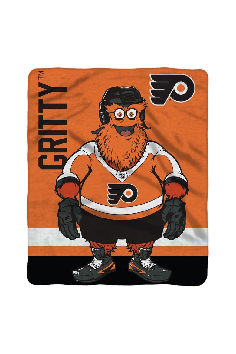 Philadelphia Flyers Gritty Mascot 60" x 80" Raschel Throw Blanket, Alternate, color, None