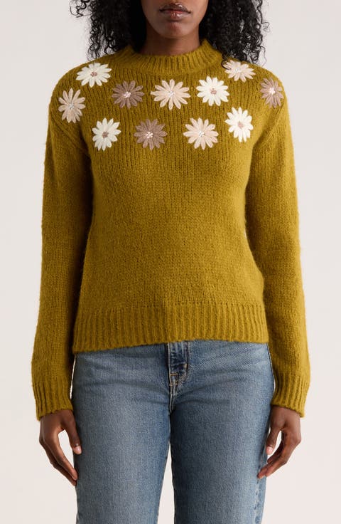 Embroidered Sweater
