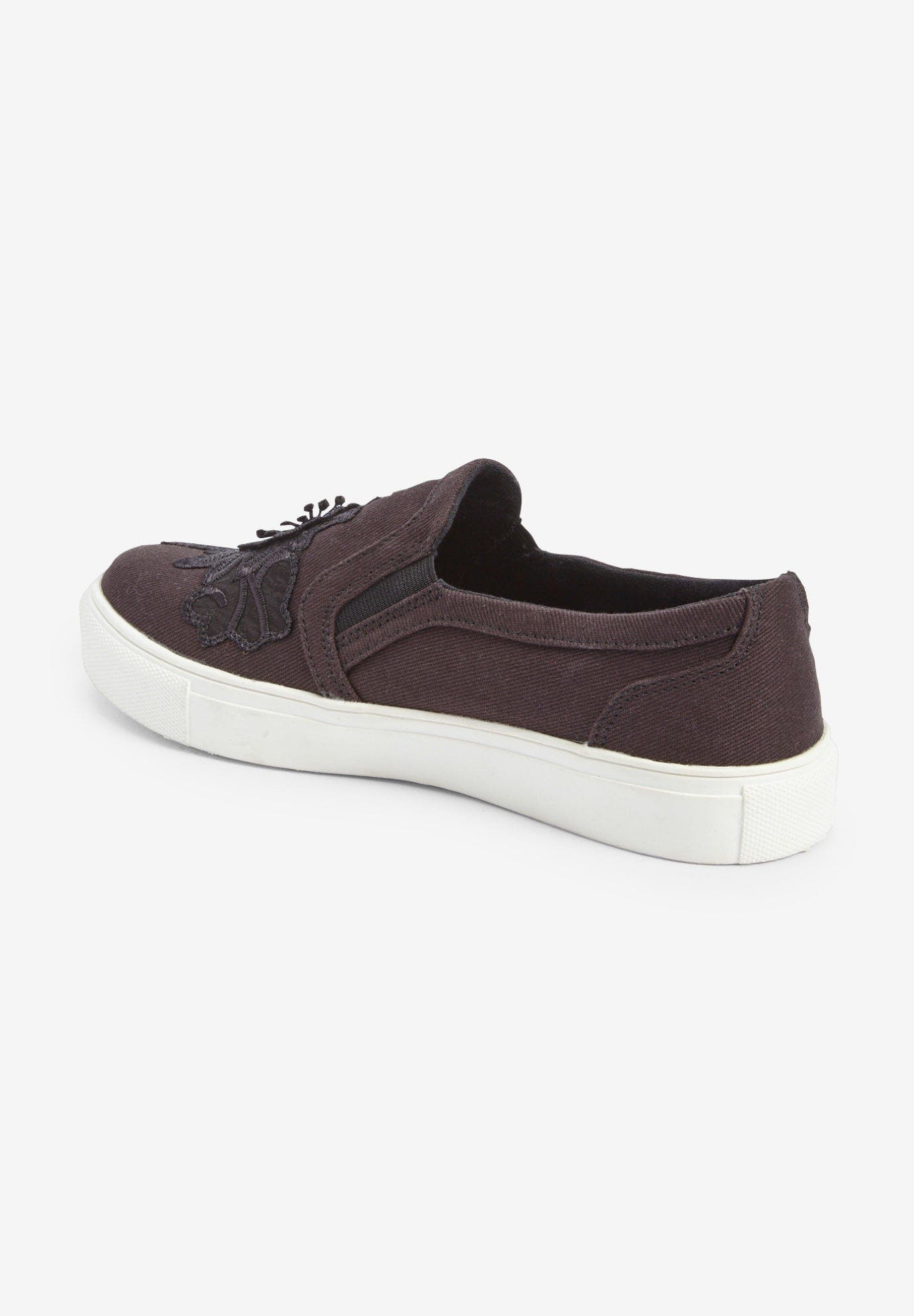 Comfortview The Skyla Slip On Sneaker, Alternate, color, Black
