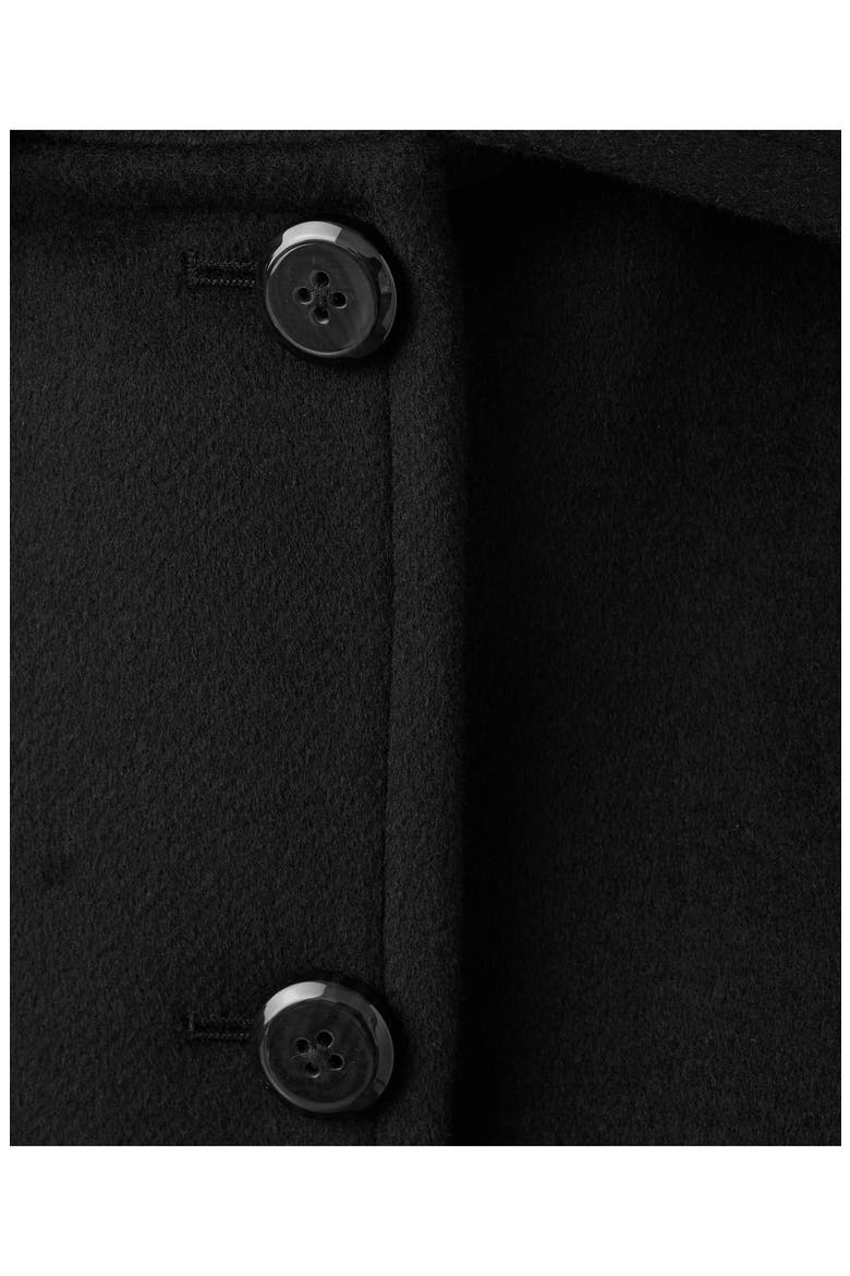 Wool Blend Crop Jacket, Alternate, color, BLACK