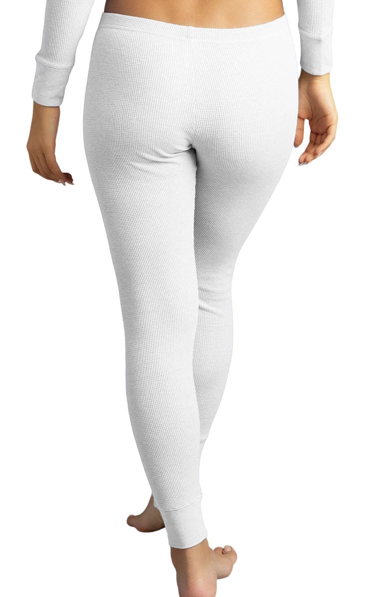 Watson's Women's Waffle Thermal Long John, Alternate, color, Glacier