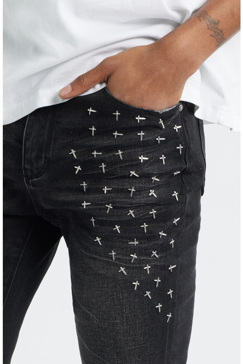 Olivier Skinny Jeans, Alternate, color, GRAPHITE FADE CROSS