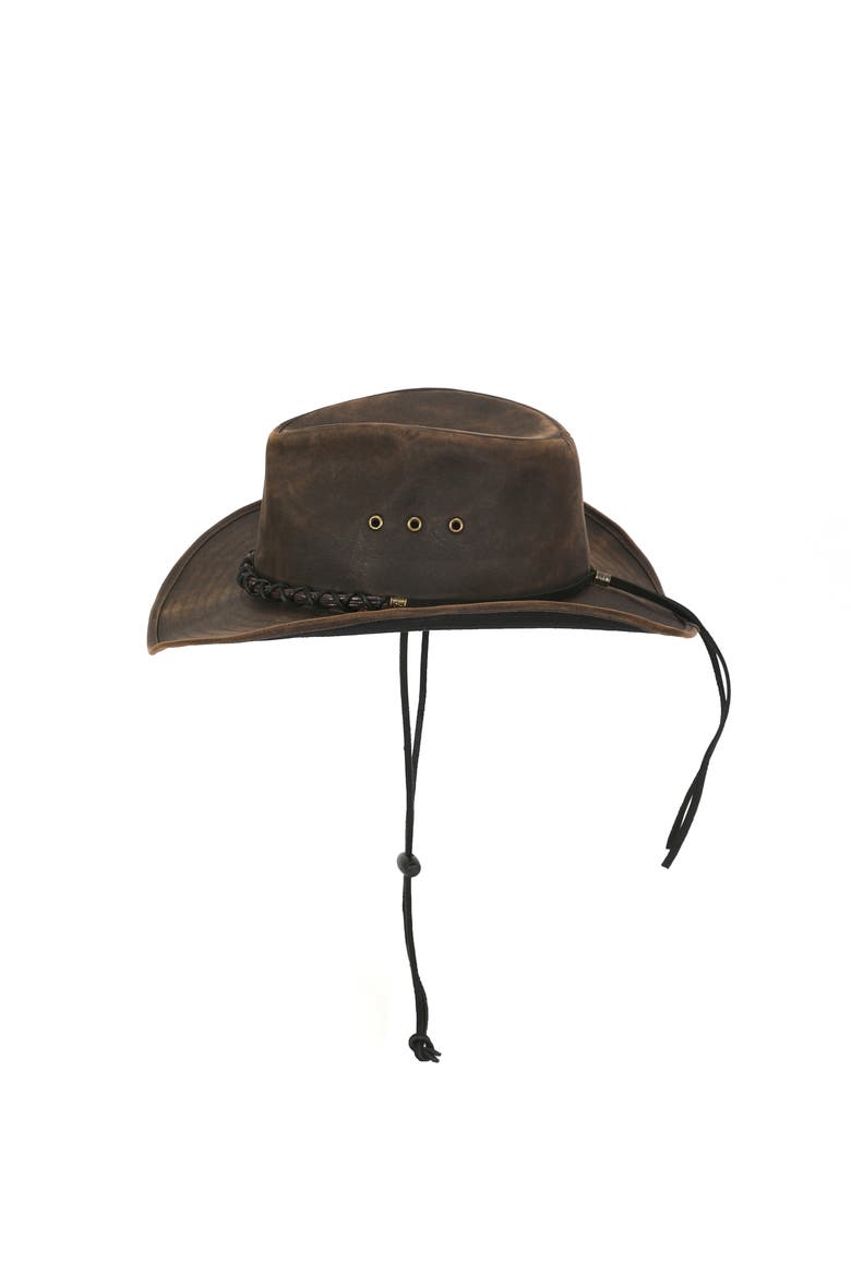 Burneau Men's  Rugged Brim Hat, Alternate, color, Brown