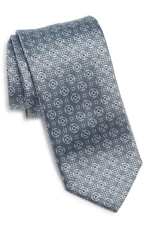 Medallion Silk Tie