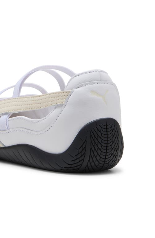 Puma Speedcat Ballet Leather Sneaker In White