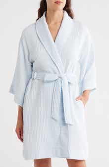 Cotton Waffle Knit Robe