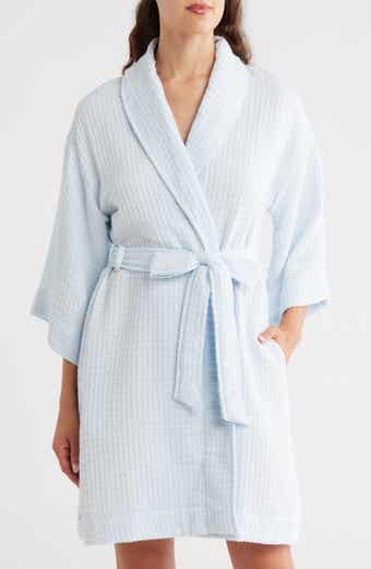 Cotton Waffle Knit Robe