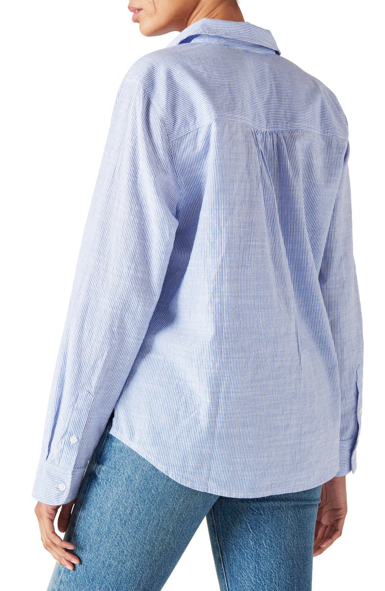 Lucky Brand Boyfriend Button-Up Shirt, Alternate, color, 