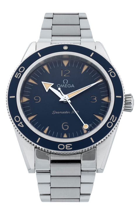 Omega Preowned 2022 Seamaster 300 Automatic Bracelet Watch, 41mm