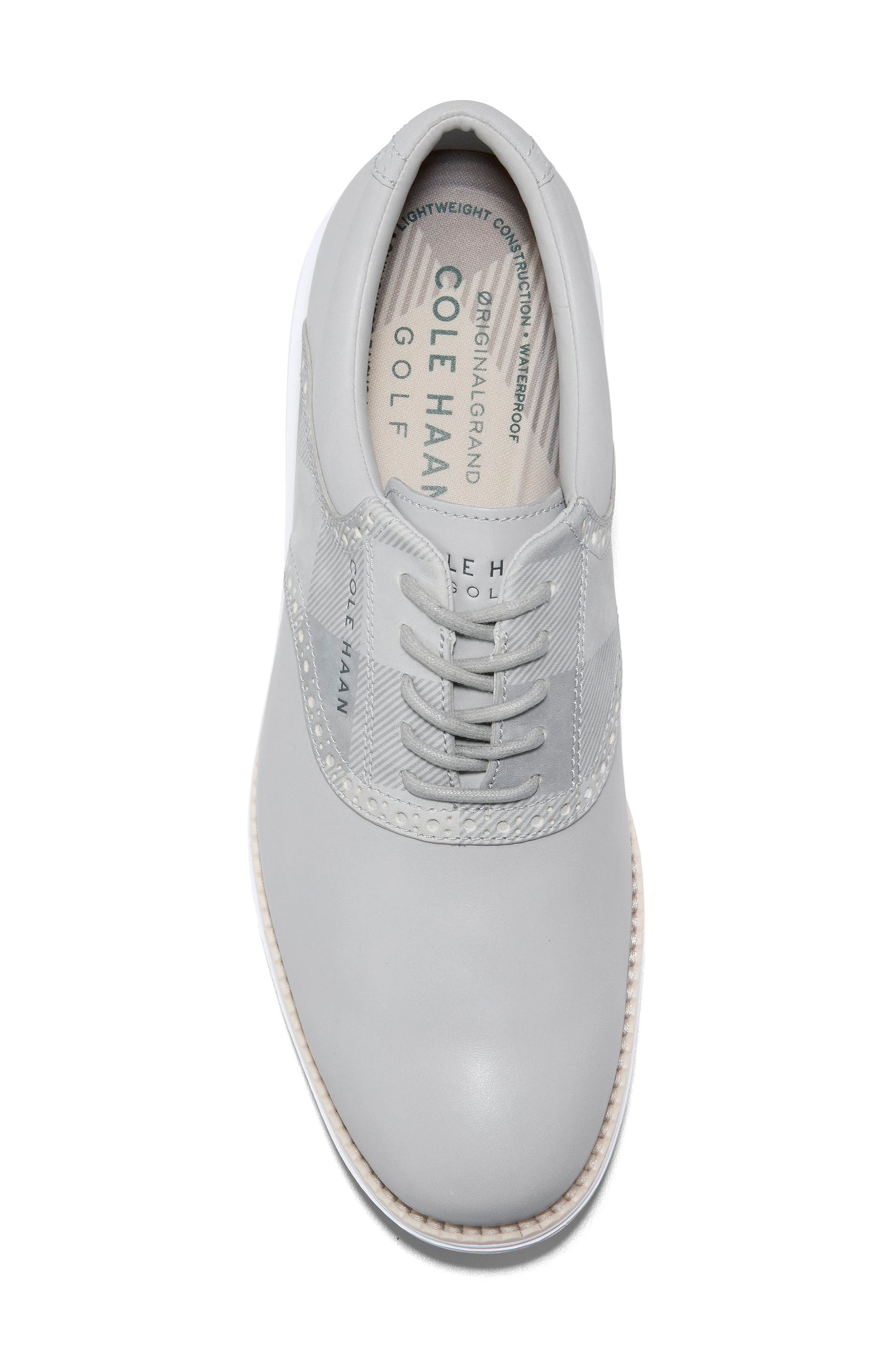 Cole Haan Original Grand Waterproof Saddle Golf Shoe, Alternate, color, 