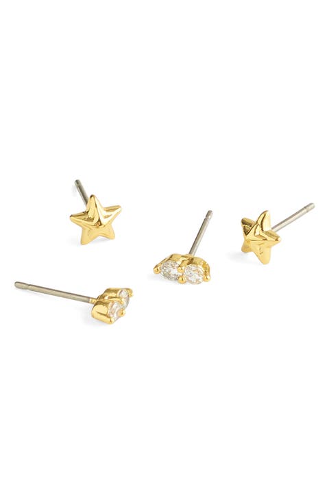 Star Stud Earring Set