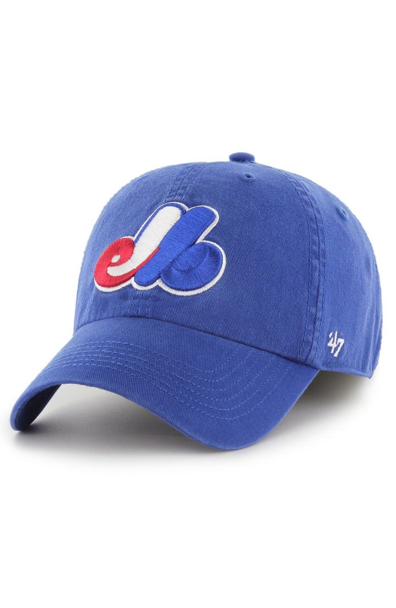 '47 Men's '47 Royal Montreal Expos Cooperstown Collection Franchise Fitted Hat, Main, color, Royal
