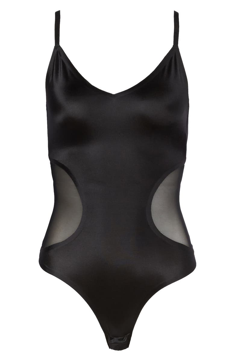 Sam Edelman Bonded Thong Bodysuit, Alternate, color, 