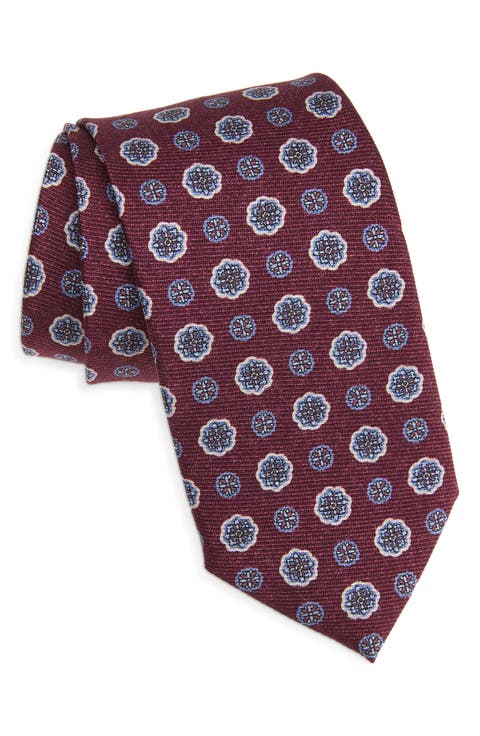 Geometric Silk Tie