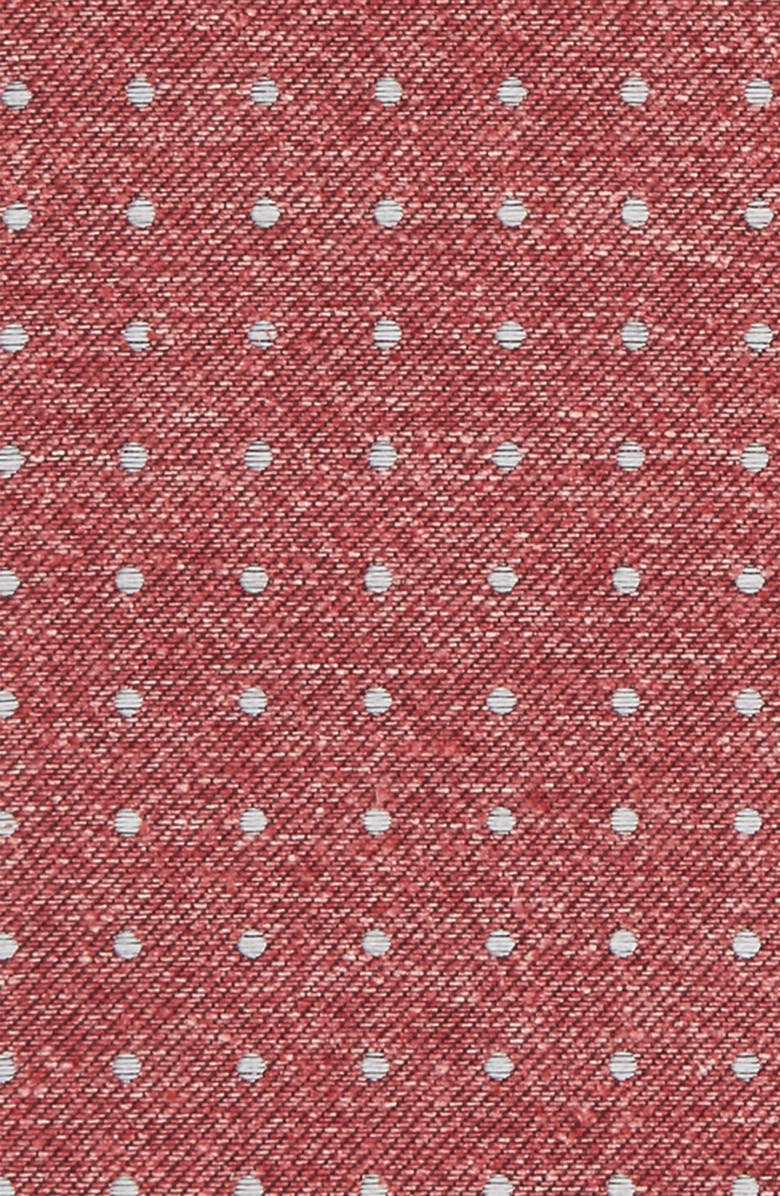 The Tie Bar Knotted Dots Silk Pocket Square, Alternate, color, 
