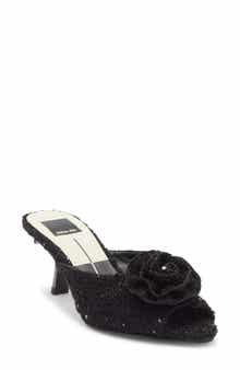 Dolce Vita Cloris Rosette Peep Toe Mule