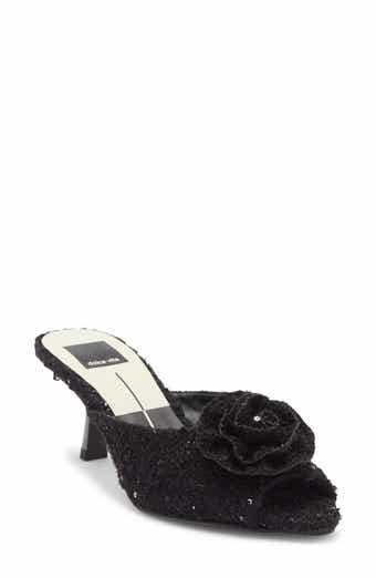 Dolce Vita Cloris Rosette Peep Toe Mule