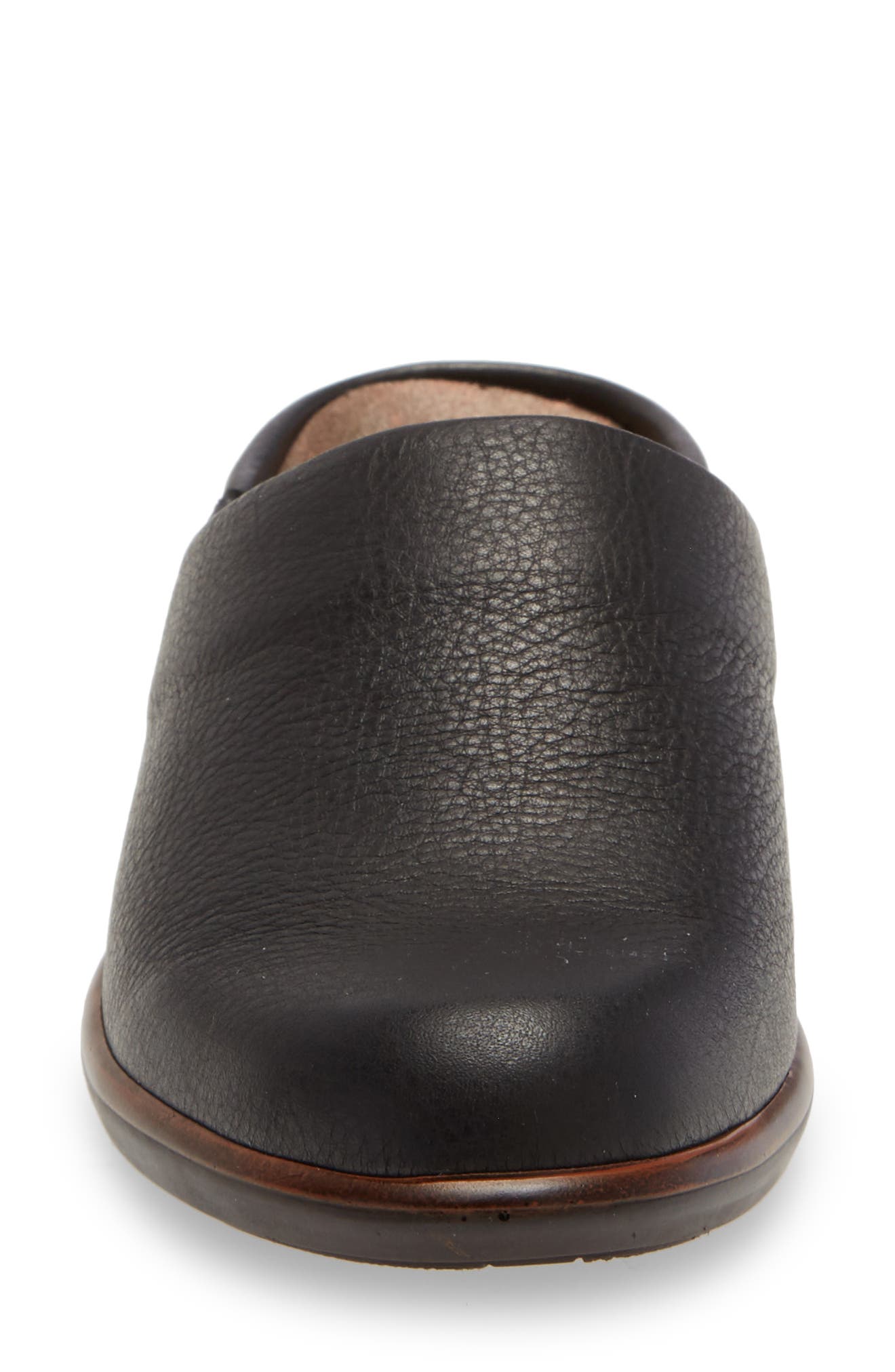 Naot Lodos Mule, Alternate, color, Soft Black Leather