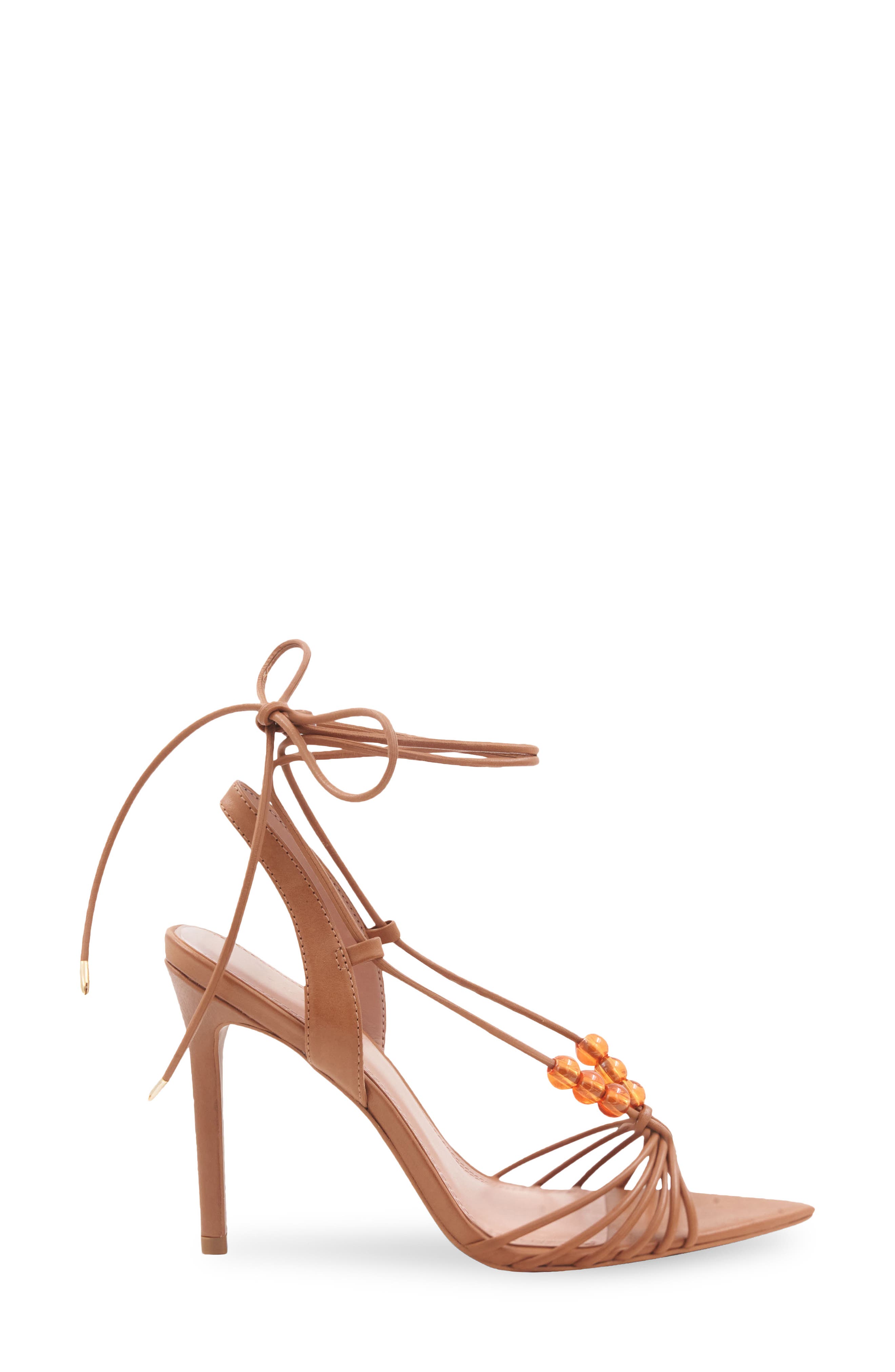 Thelma Ankle Wrap Sandal, Alternate, color, CACAU