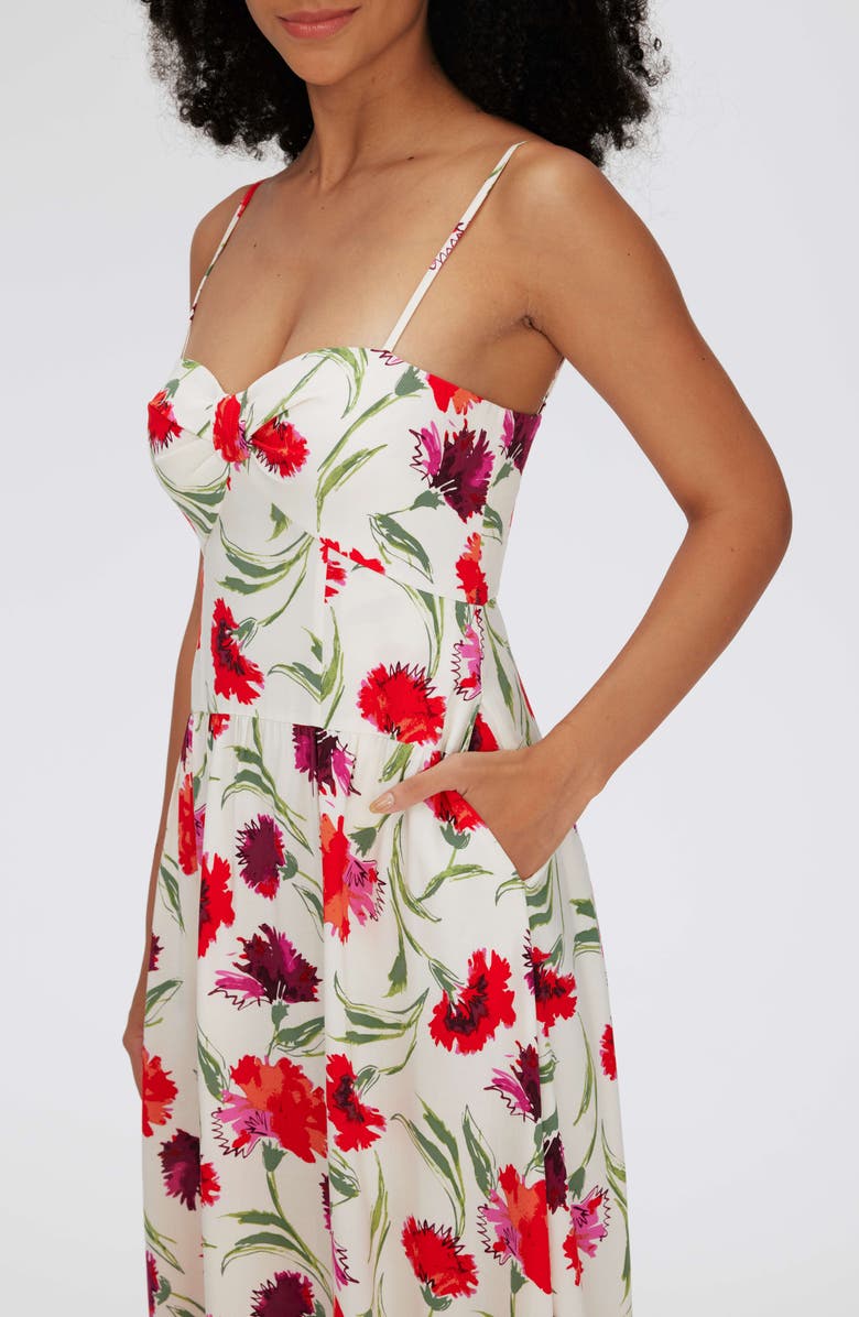 DVF Etta Floral Maxi Dress, Alternate, color, 