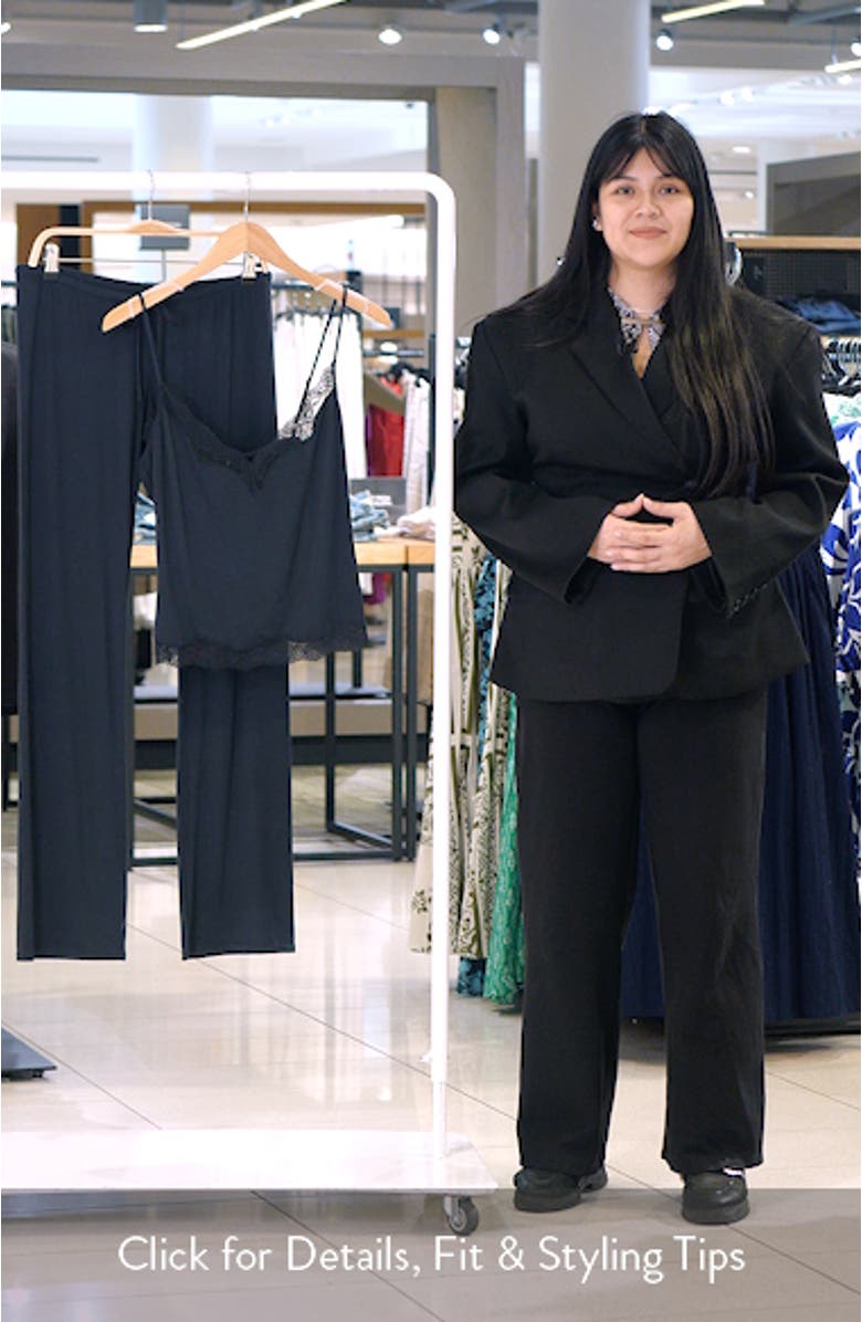 Lace Trim Pajamas, sales video thumbnail