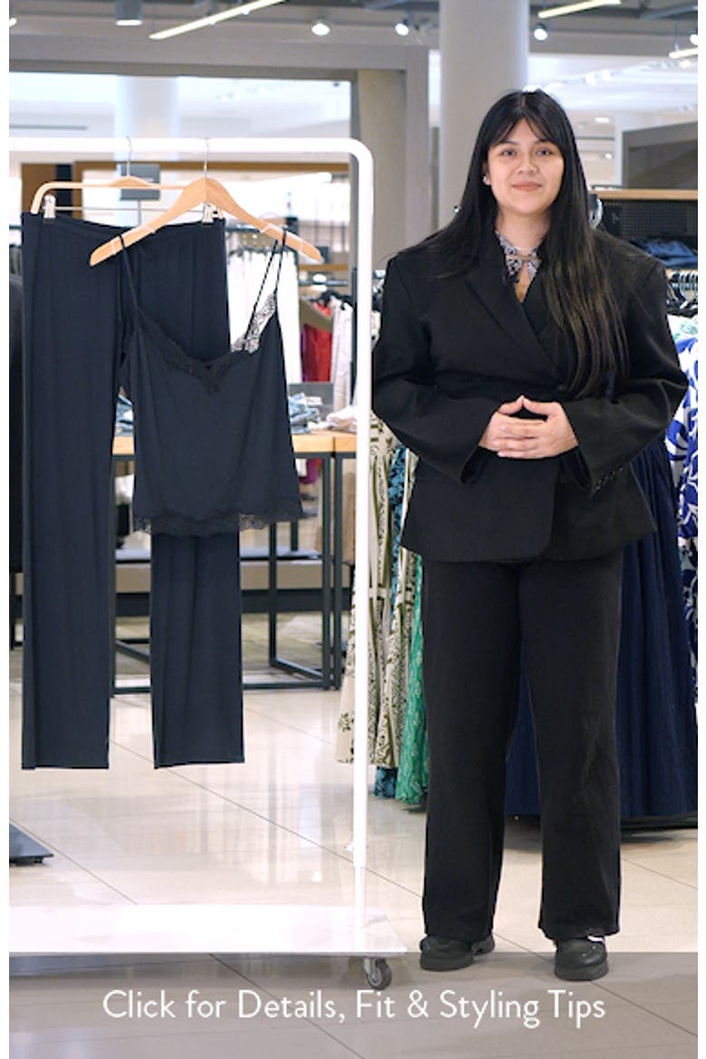 Lace Trim Pajamas video