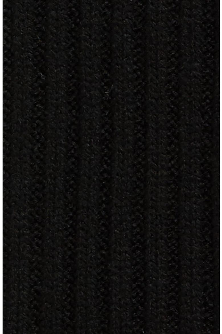 Fingerless Gloves, Alternate, color, SOLID BLACK