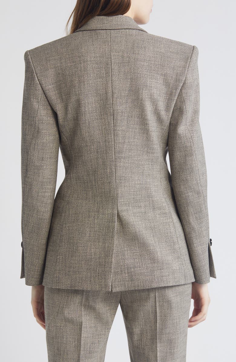 BOSS Janeri Notch Lapel Blazer, Alternate, color, Grey Jersey Fantasy