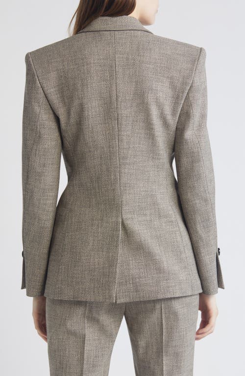 Hugo Boss Boss Janeri Notch Lapel Blazer In Grey Jersey Fantasy