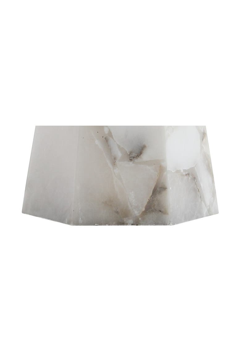 Xio Alabaster LED Table Lamp, Alternate, color, White