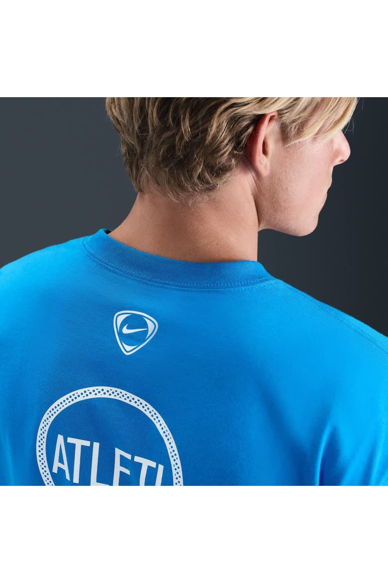 Men's Nike  Blue Atletico de Madrid T90 Remix T-Shirt, Alternate, color, Blue