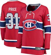 FANATICS Women's Fanatics Branded Carey Price Red Montreal Canadiens Home Breakaway Player Jersey