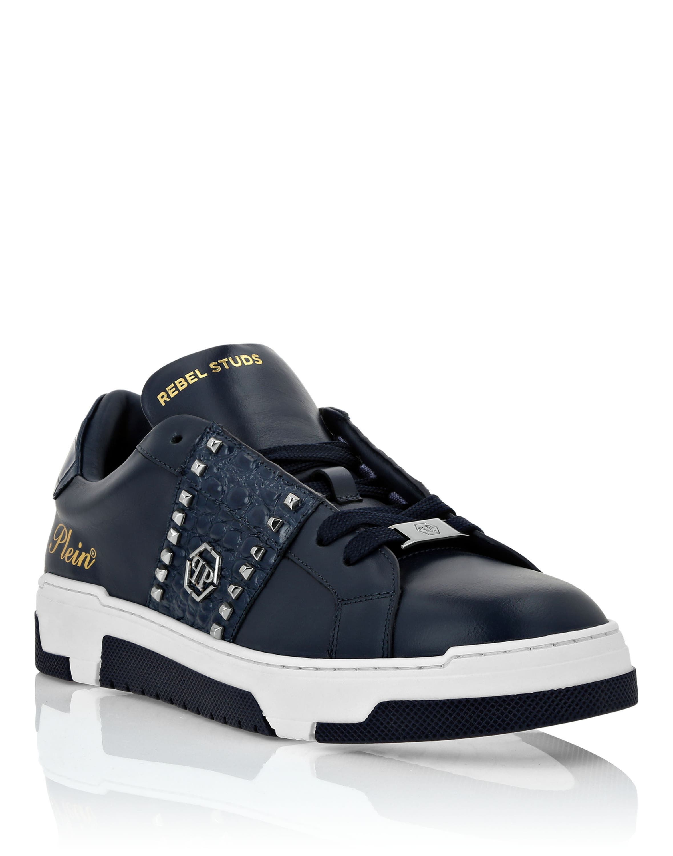 Low Top Sneakers Mix Strass Cocco Unisex, Main, color, darkblue