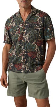 Faherty Bali Button-Up Camp Shirt