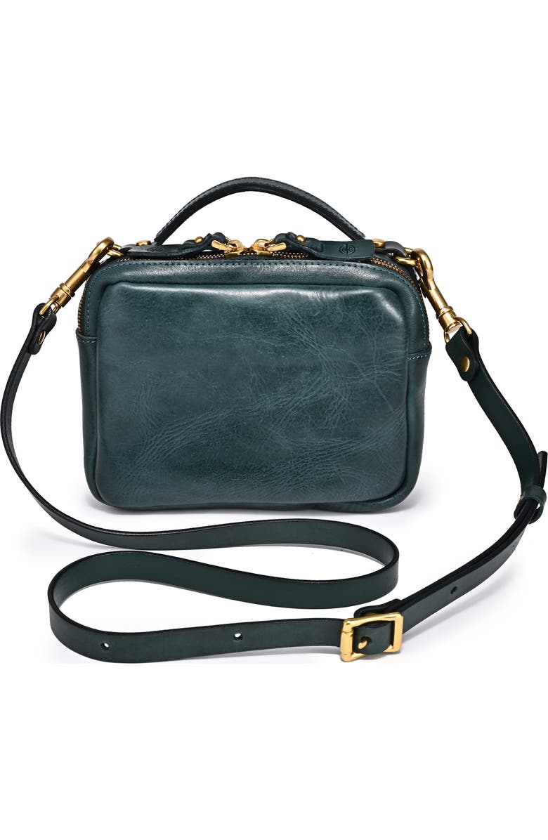 OLD TREND Ficus Leather Crossbody Bag, Alternate, color, Turquoise