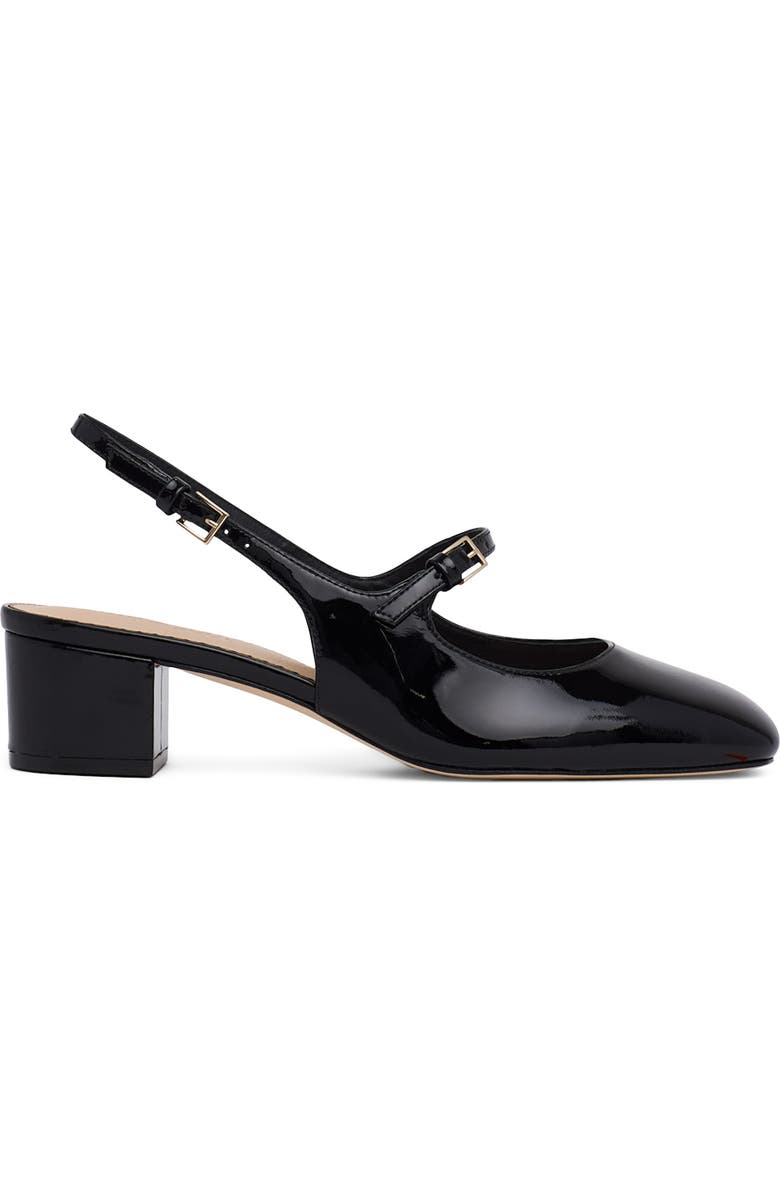 Cinq à Sept Diana Slingback Block Heel Pump, Alternate, color, Black